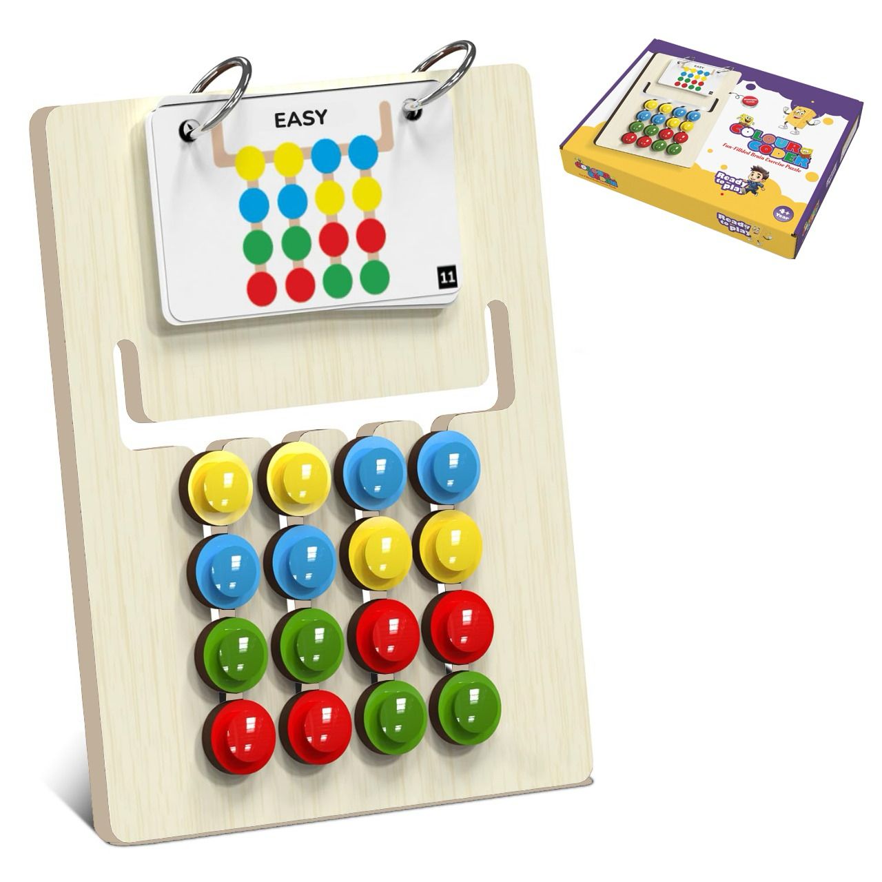 Colour Matching Game — Tantrums wooden toy