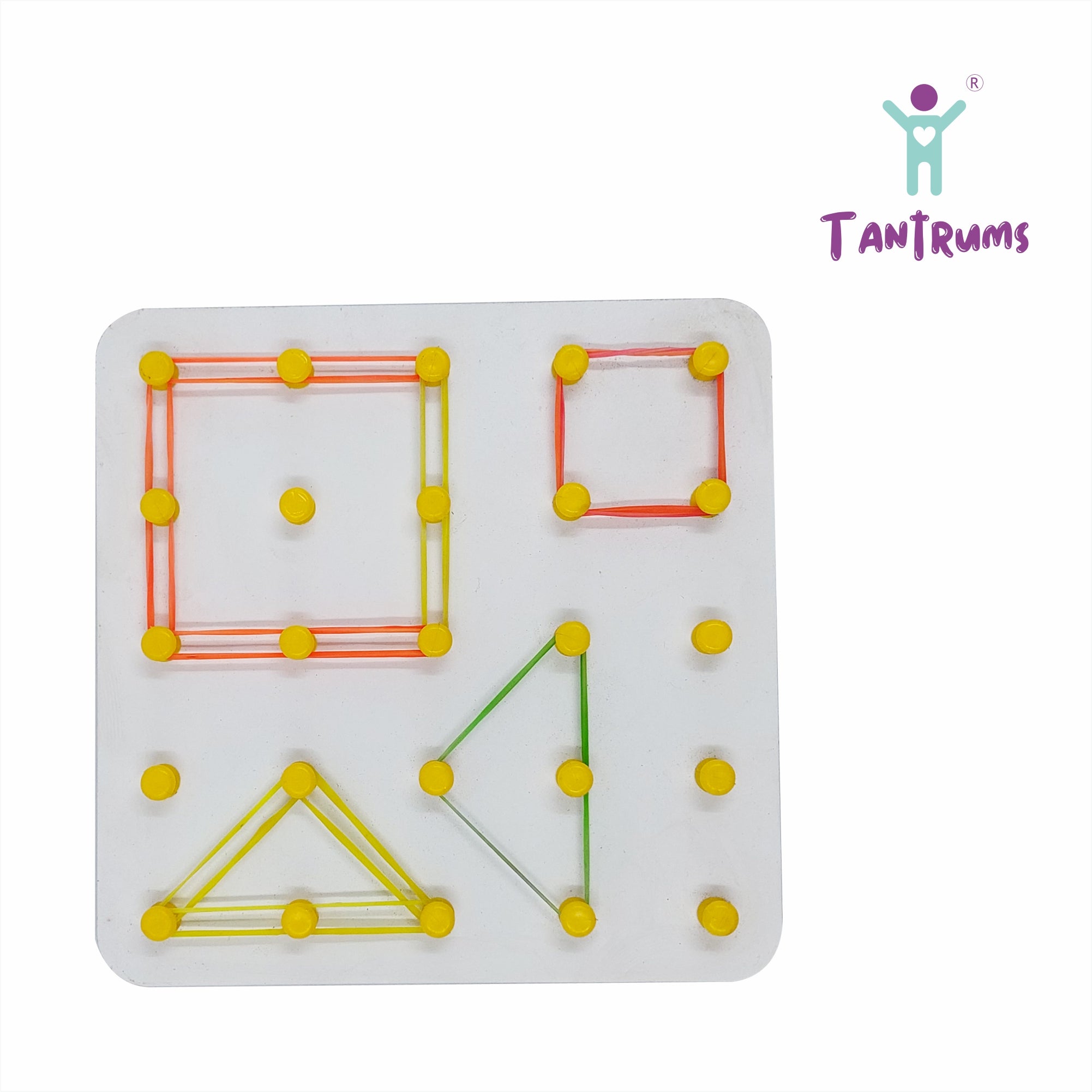 Wooden Peg Board — Tantrums wooden toy